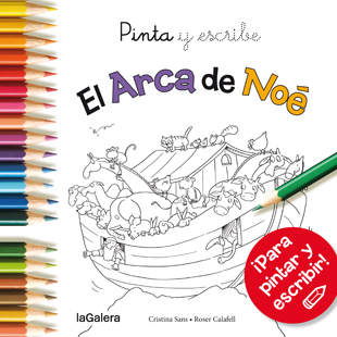 Pinta y escribe El Arca de Noé