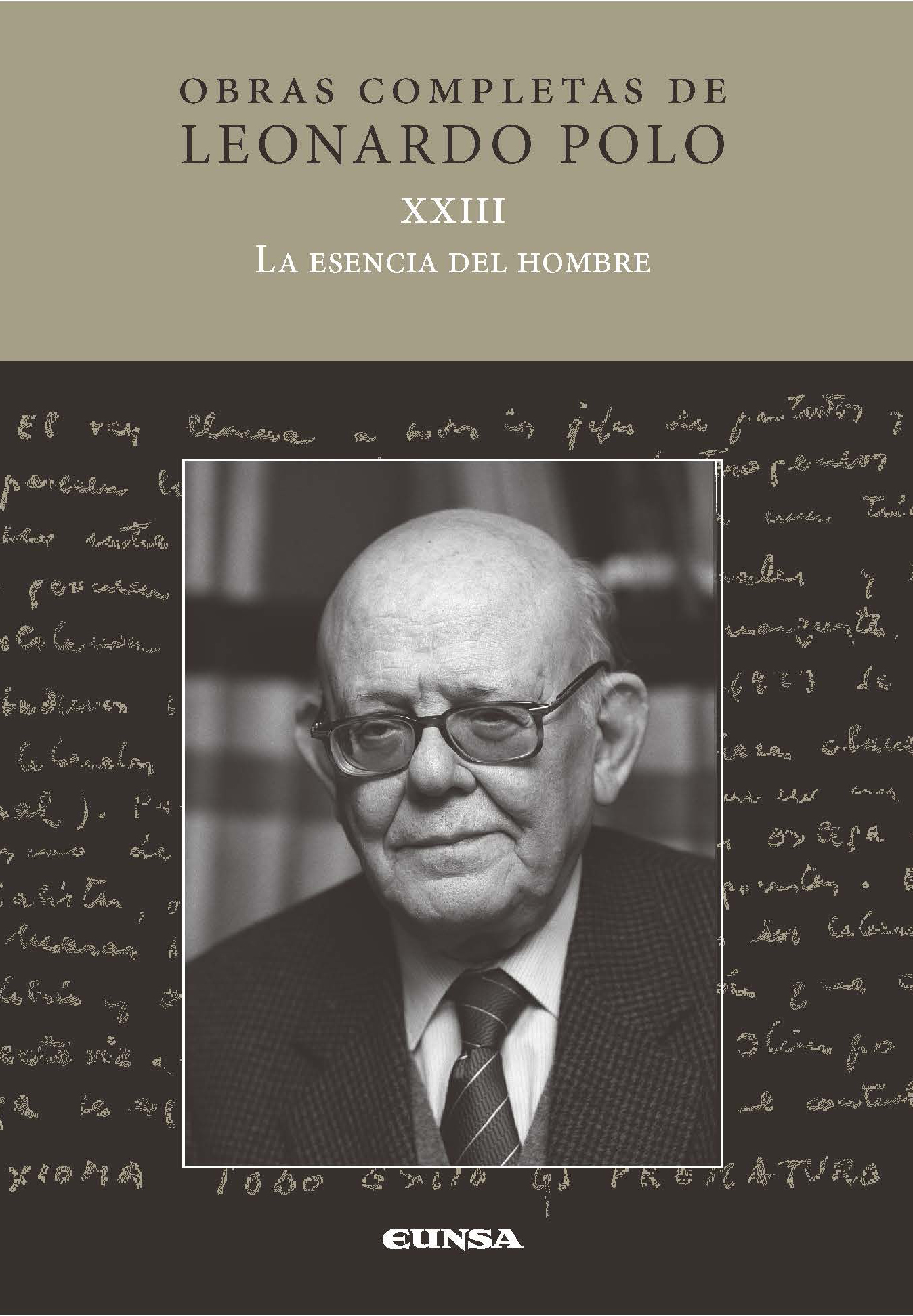 LA ESENCIA DEL HOMBRE