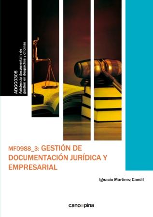 MF0988 Gestión de documentación jurídica y empresarial