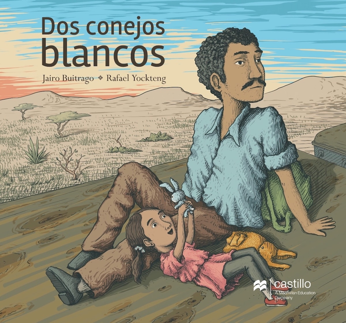 Dos conejos blancos