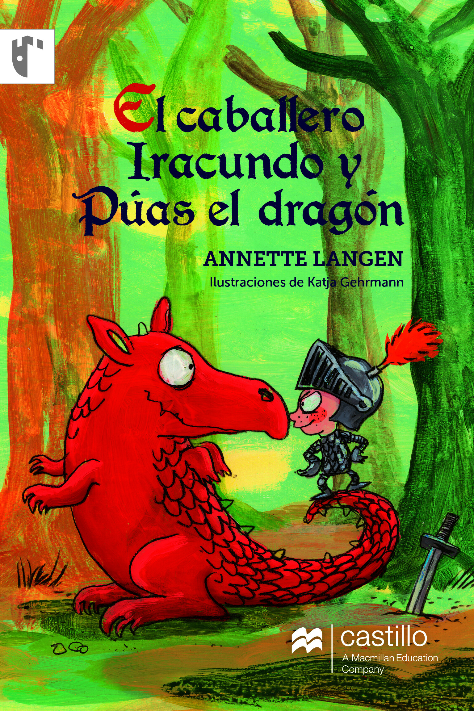 El caballero Iracundo y Púas el dragón
