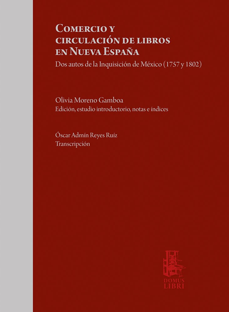 Comercio y circulación de libros en Nueva España