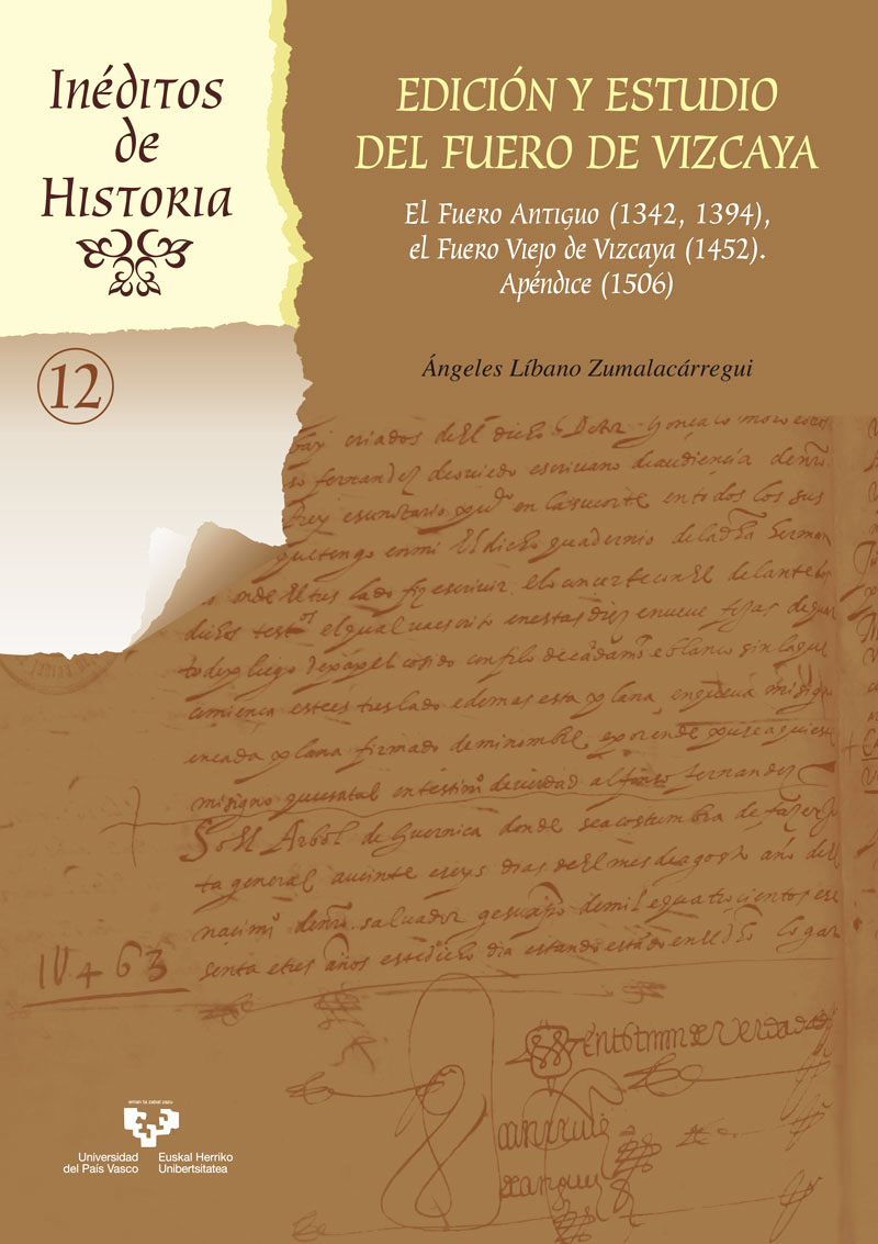 Edición y estudio del Fuero de Vizcaya