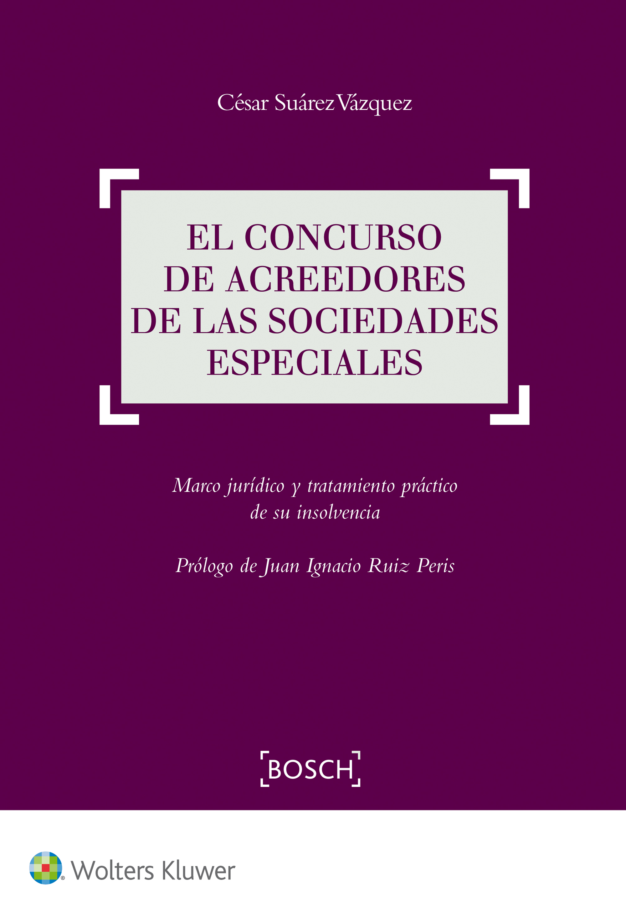 El concurso de acreedores de las sociedades especiales