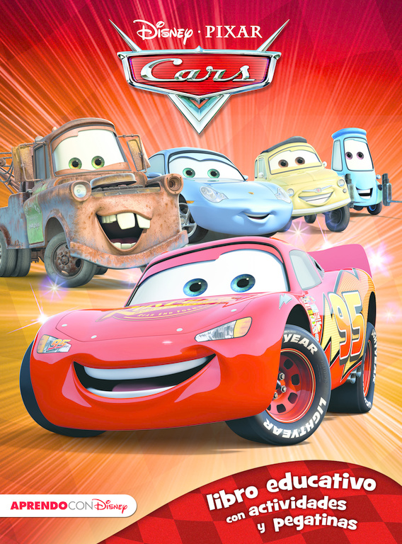Cars. Libro educativo con actividades y pegatinas (Disney. Actividades)