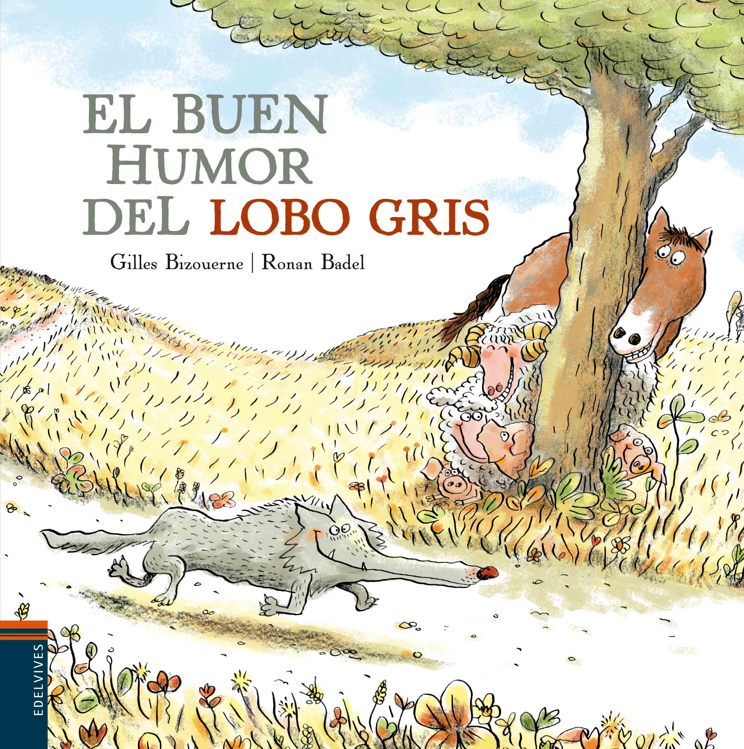 El buen humor del lobo gris