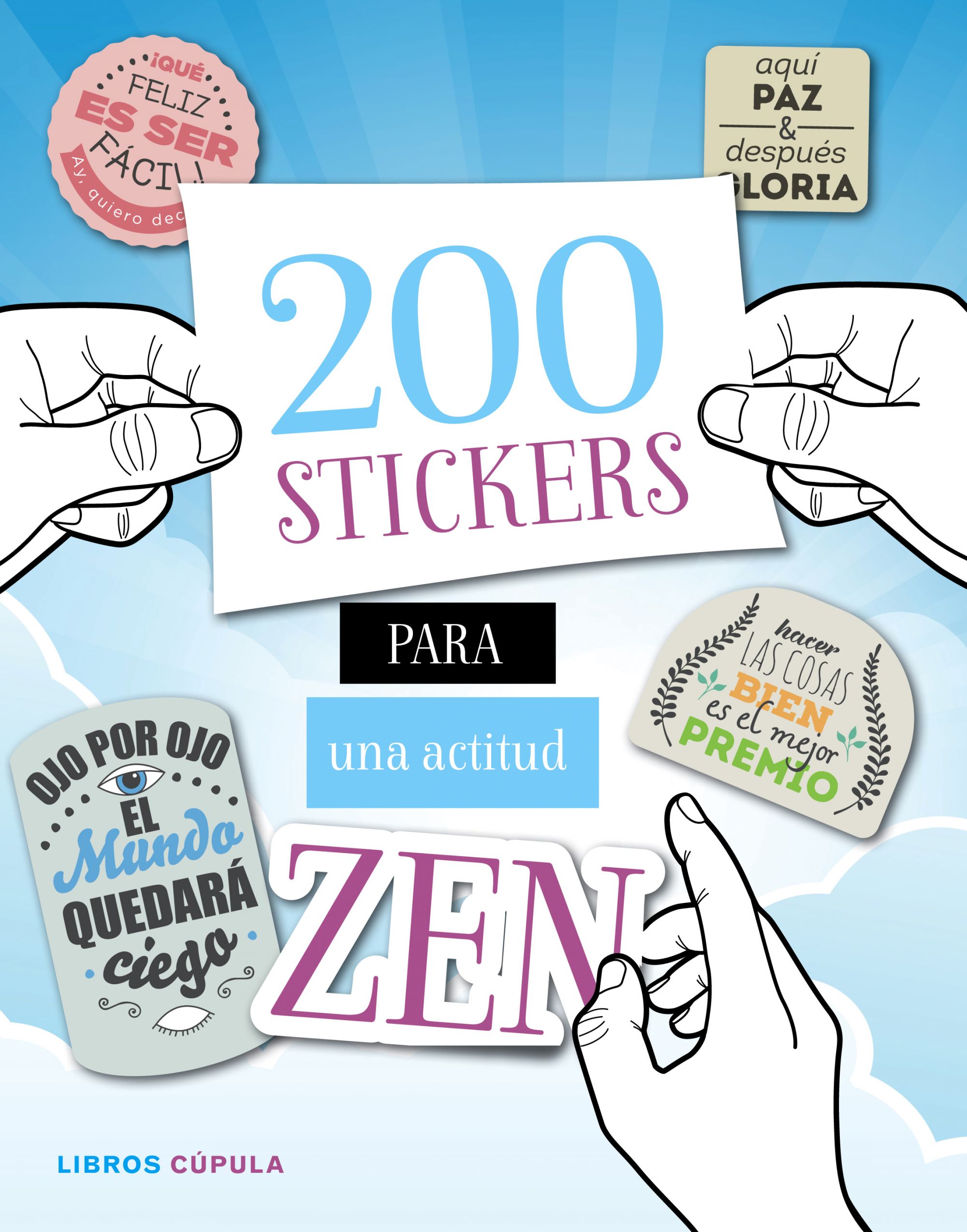 Más de 200 stickers para una actitud zen