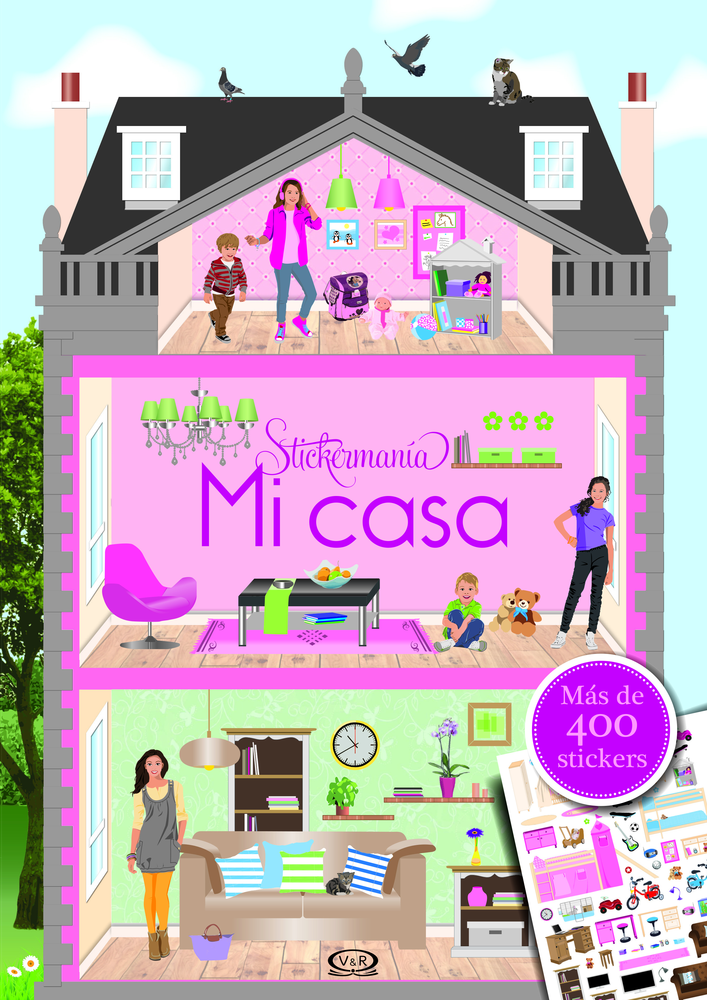 Mi casa: Stickermanía