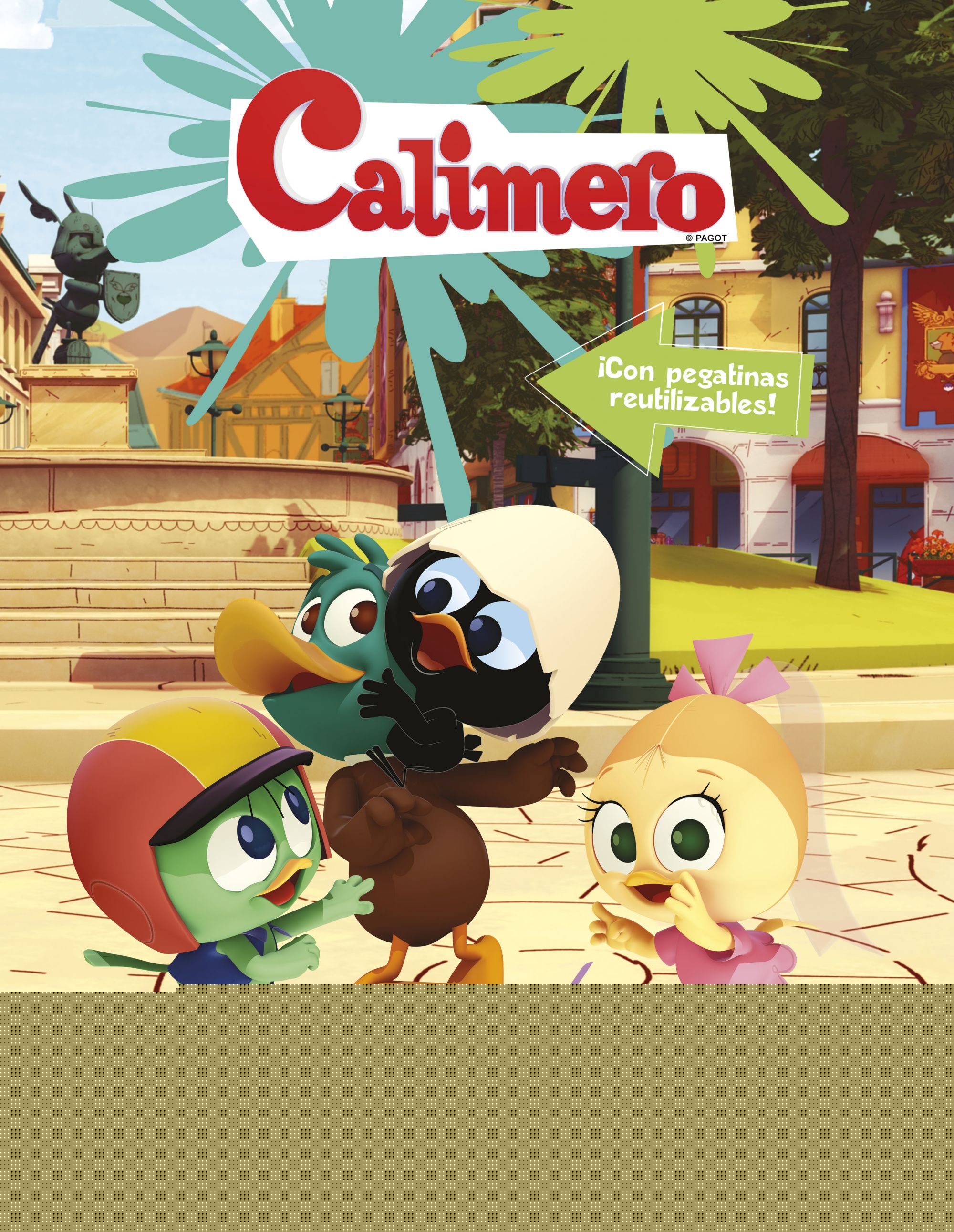 Calimero. Libro de pegatinas