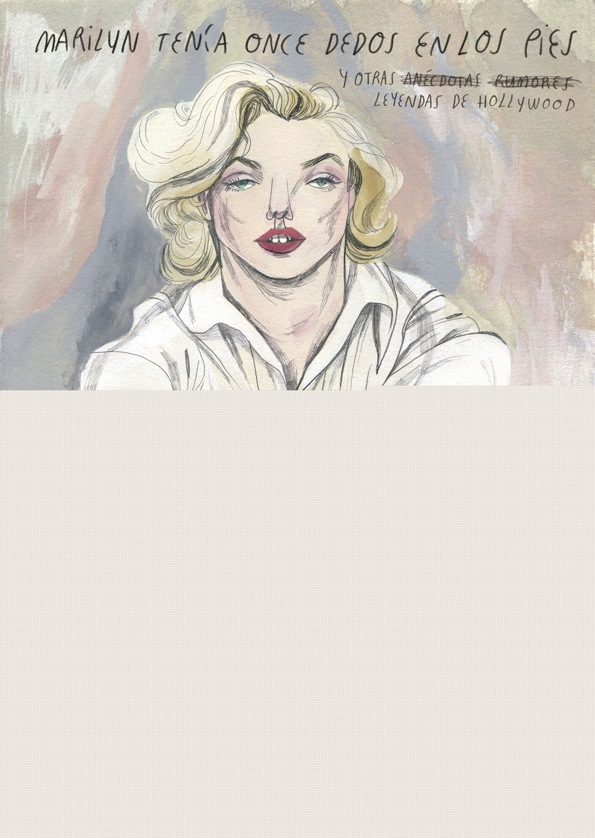 Marilyn tenía once dedos en los pies