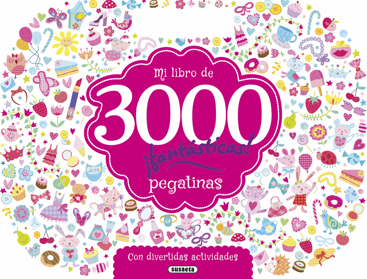 Mi libro de 3000 pegatinas ¡fantásticas!