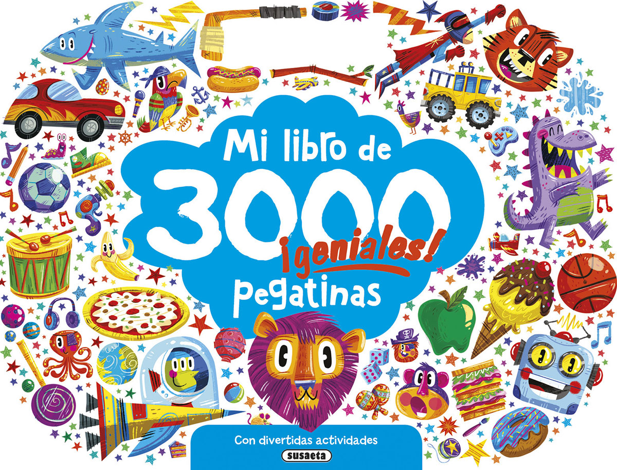 Mi libro de 3000 pegatinas ¡geniales!