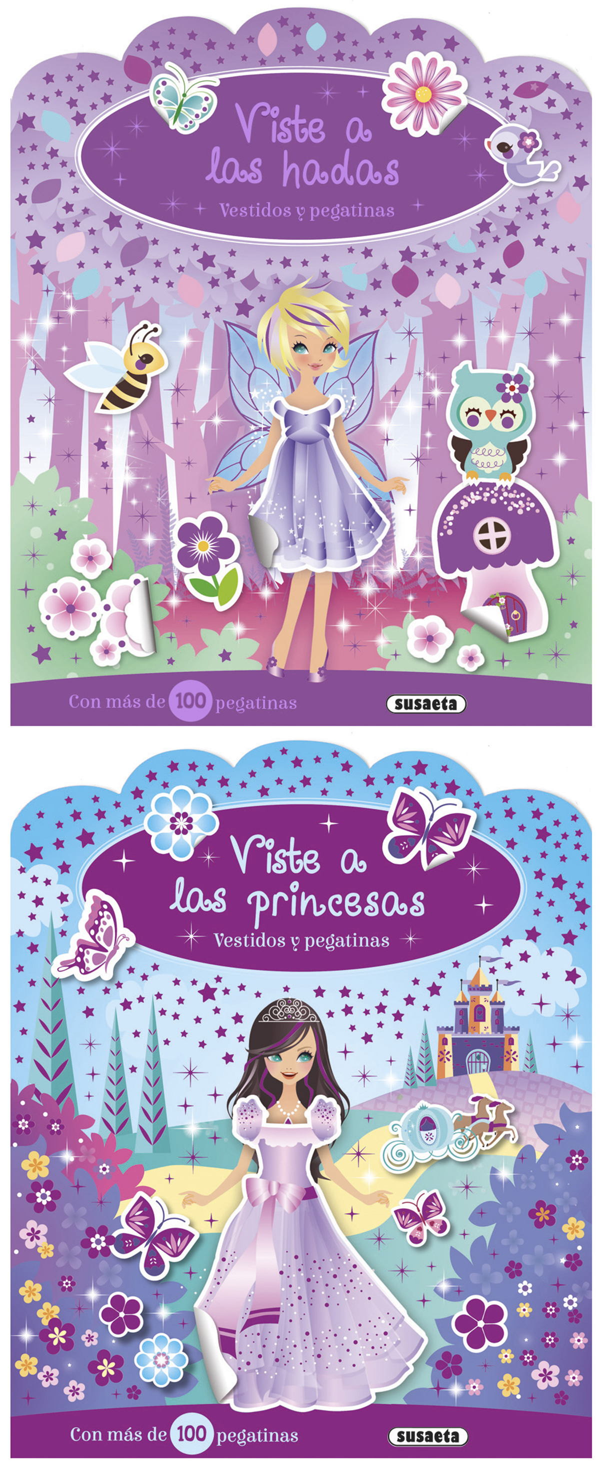 Vestidos y pegatinas (2 títulos)