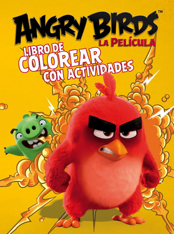 Libro de colorear con actividades (Angry Birds. Actividades)