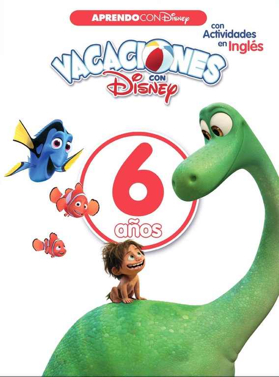 Vacaciones con Disney. 6 años (Aprendo con Disney)