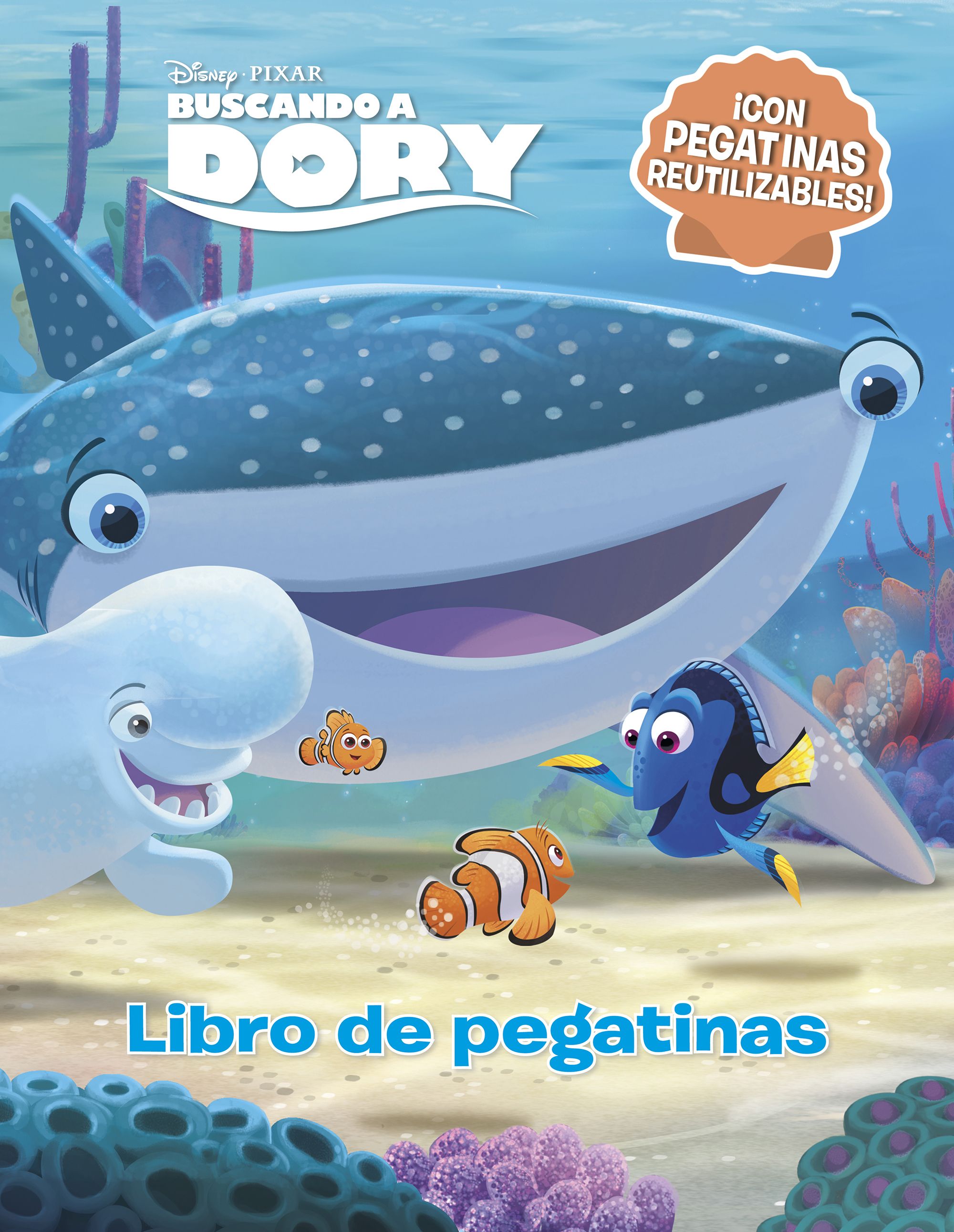 Buscando a Dory. Libro de pegatinas