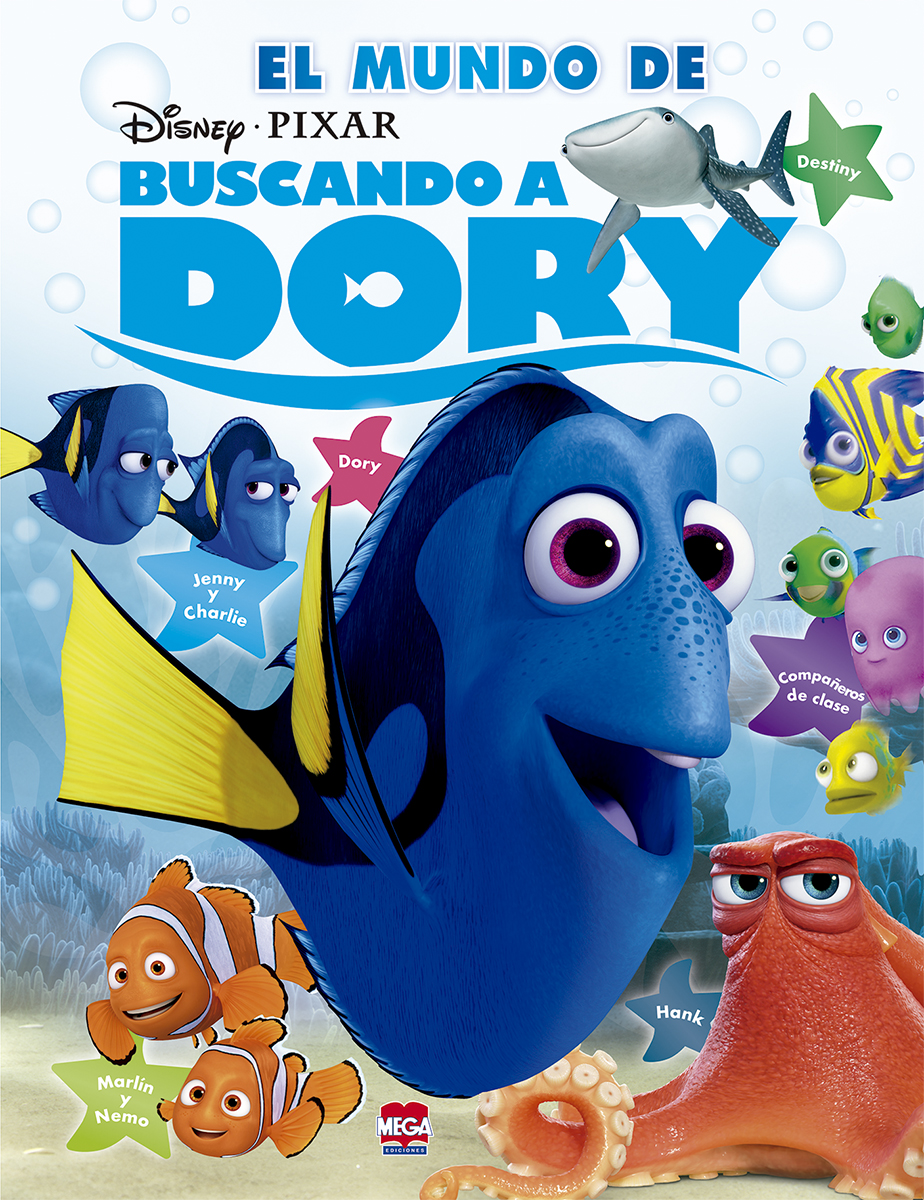 Disney Pixar El mundo de buscando a Dory