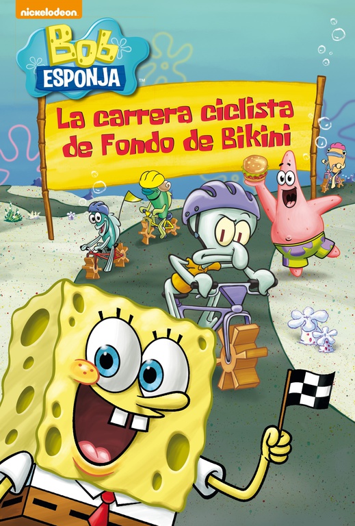 La carrera ciclista de Fondo de Bikini (Bob Esponja. Pictogramas)