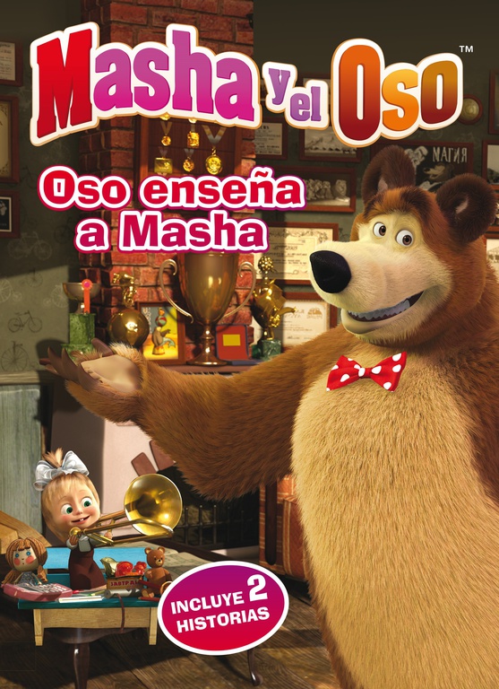 Oso enseña a Masha (Un cuento de Masha y el Oso)