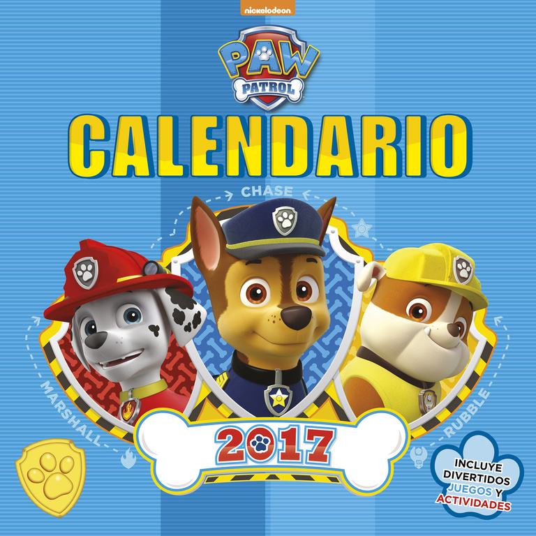 Calendario Paw Patrol 2017 (Paw Patrol | Patrulla Canina)