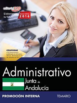 Administrativo (Promoción interna). Junta de Andalucía. Temario