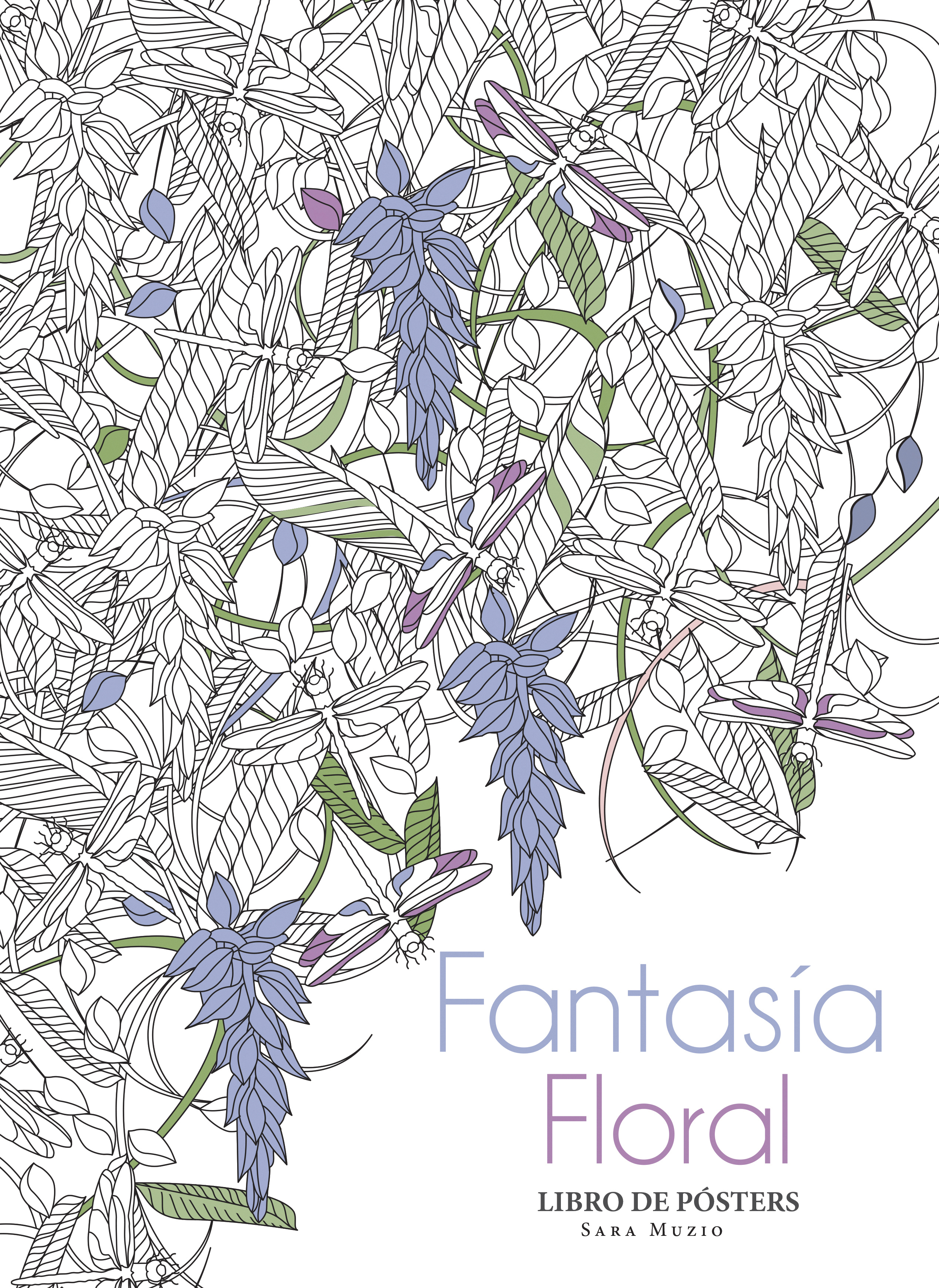 Libro De Posters: Fantasia Floral