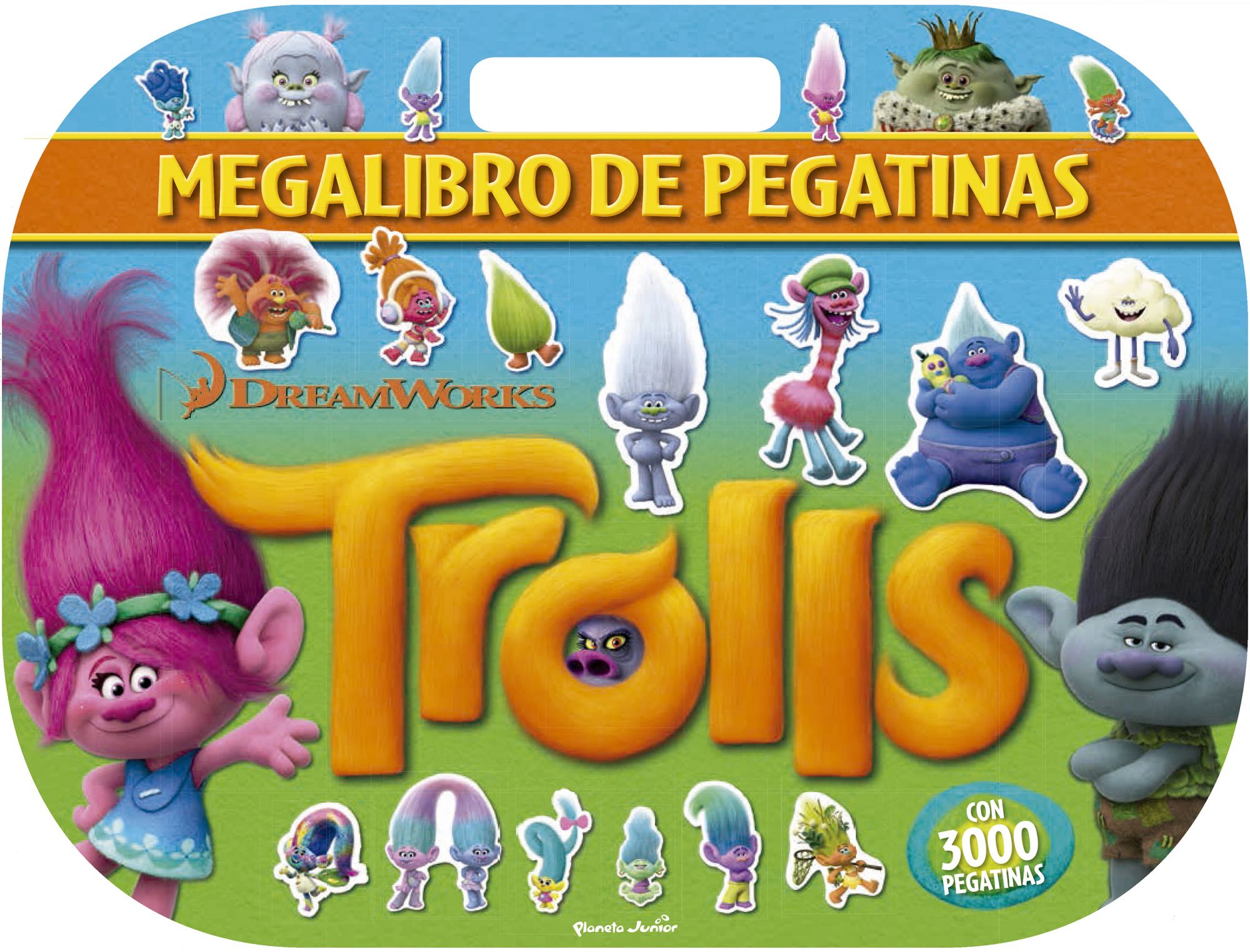 Trolls. Megalibro de pegatinas