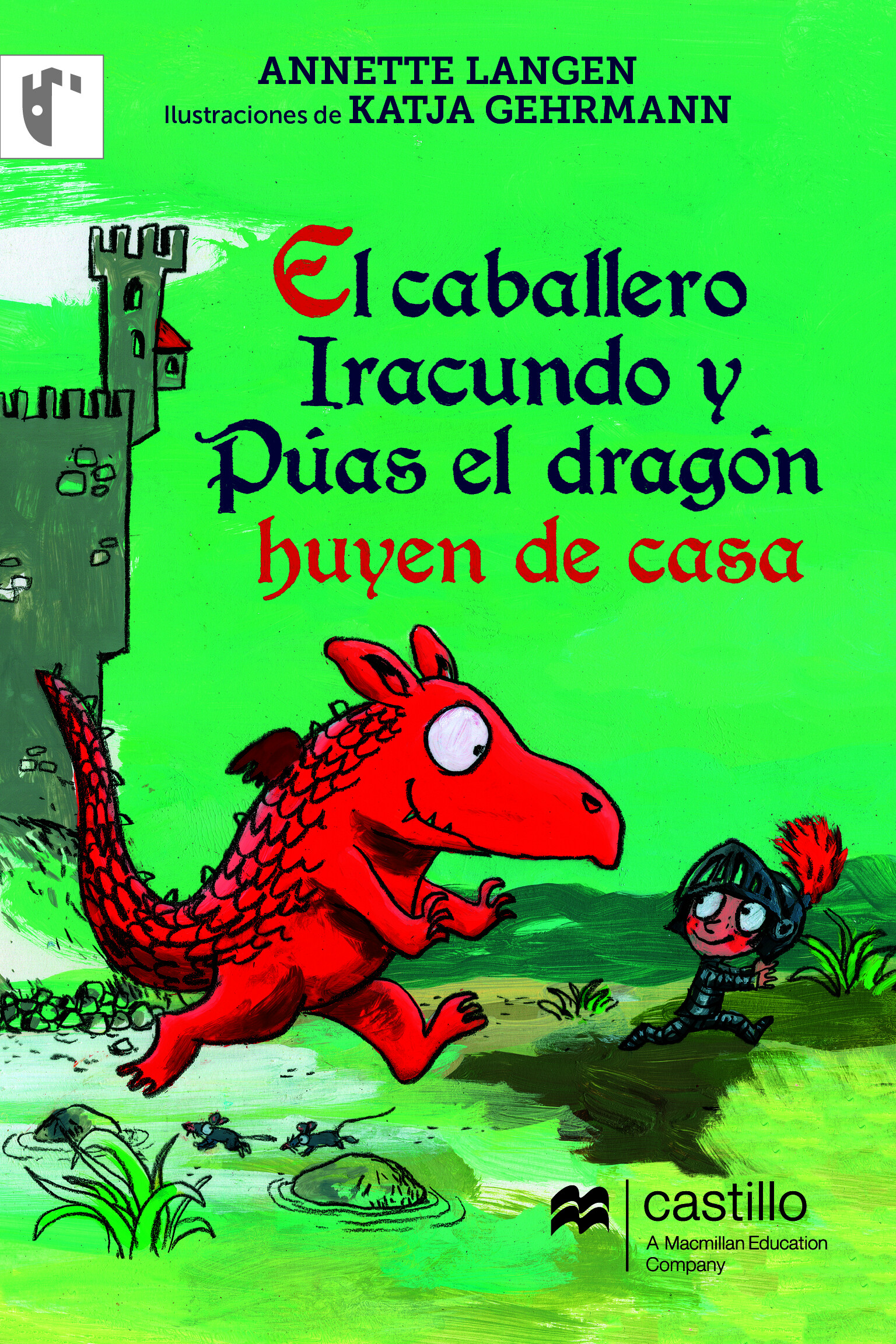El caballero Iracundo y Púas el dragón huyen de casa