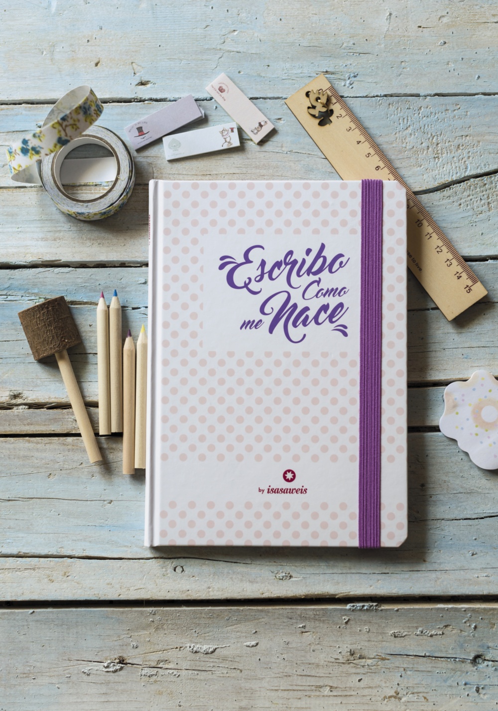 Libreta Isasaweis "Escribo como me nace"