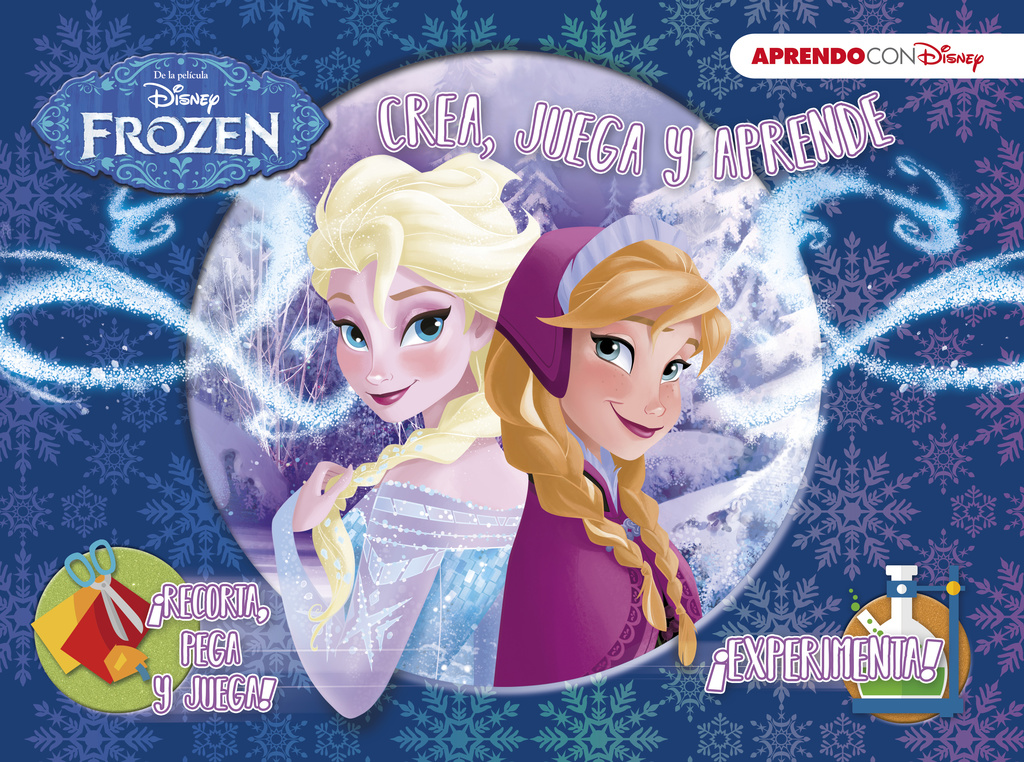 Frozen. Crea, juega y aprende (Disney. Libros creativos)