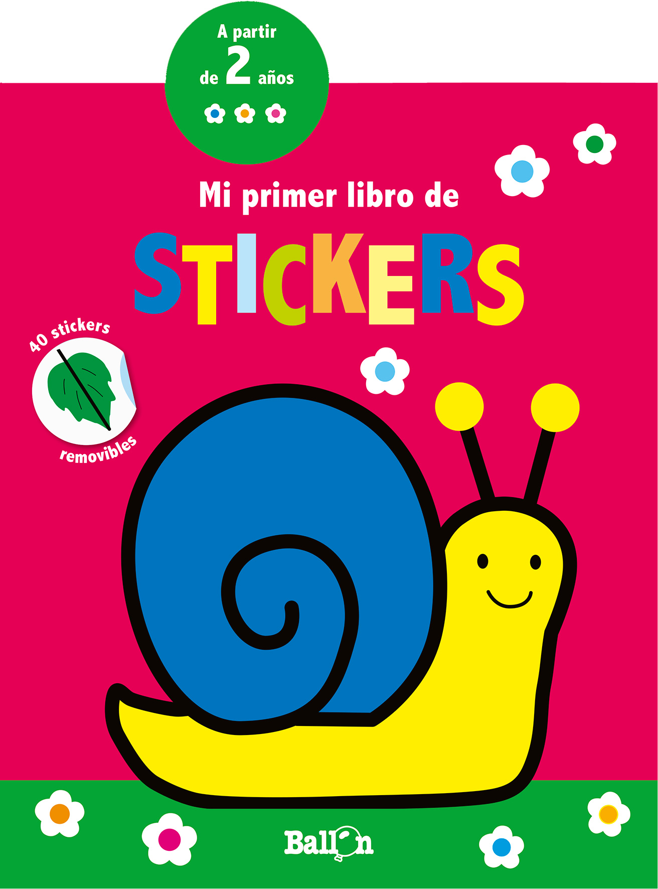 Mi primer libro de stickers - Caracol