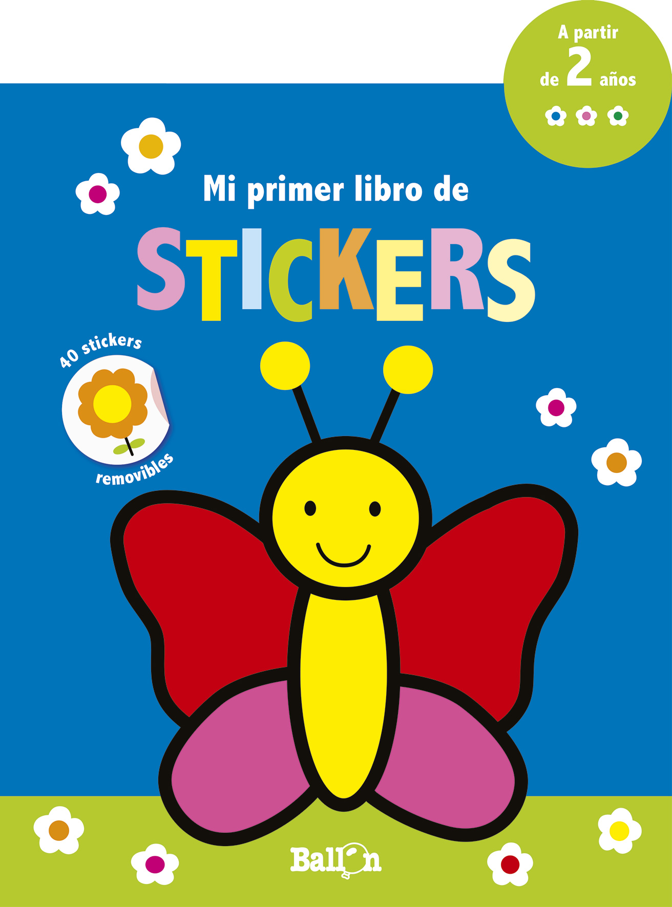 Mi primer libro de stickers - Mariposa