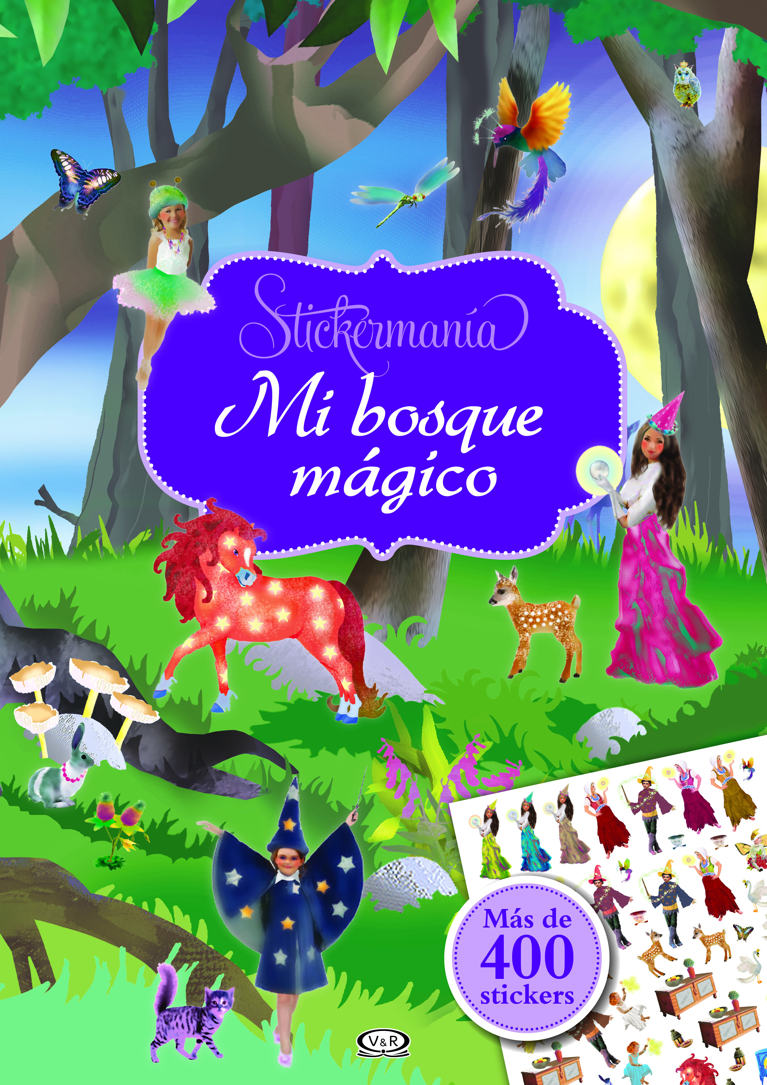 Mi bosque mágico: Stickermanía