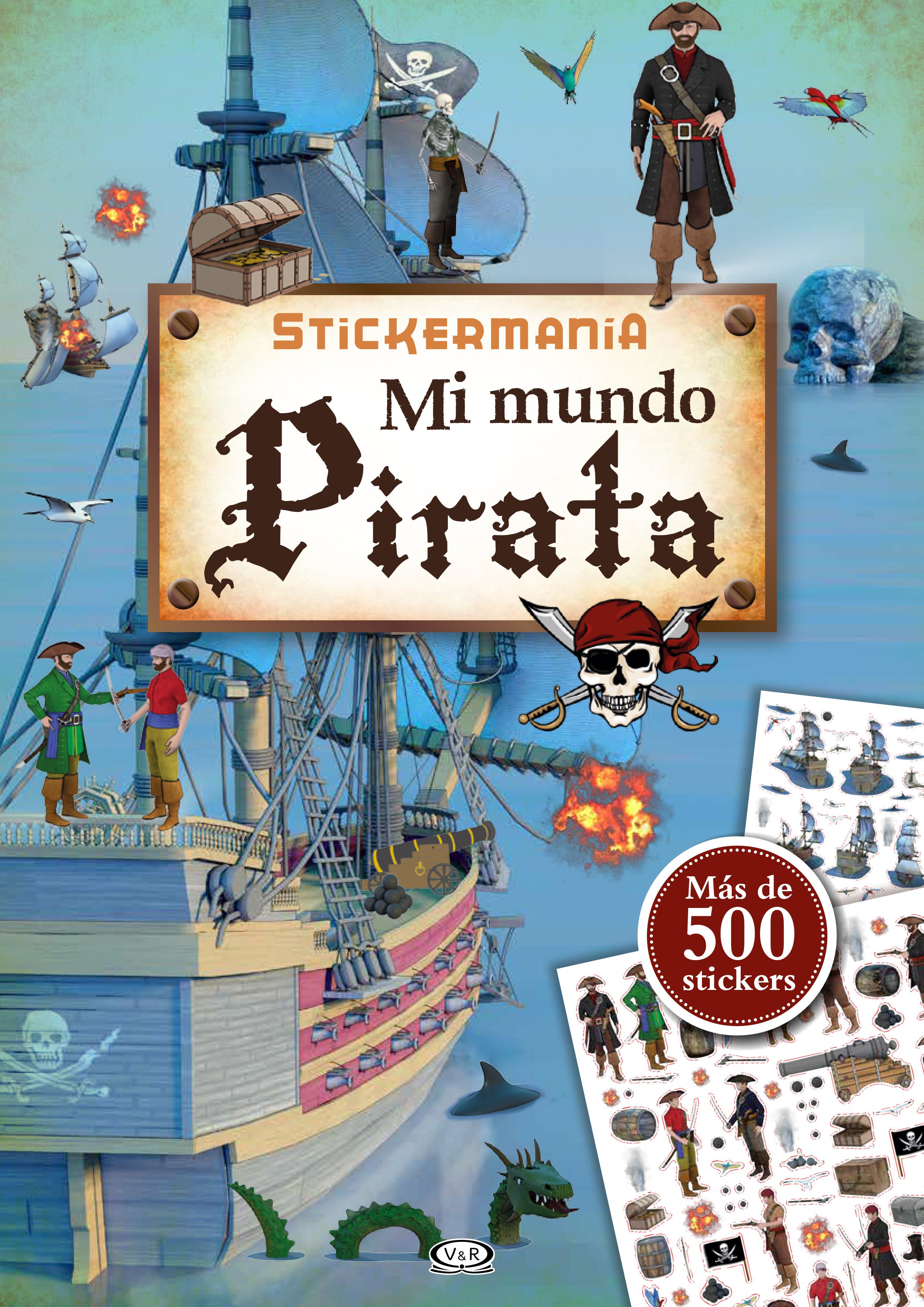 Mi mundo pirata: Stickermanía