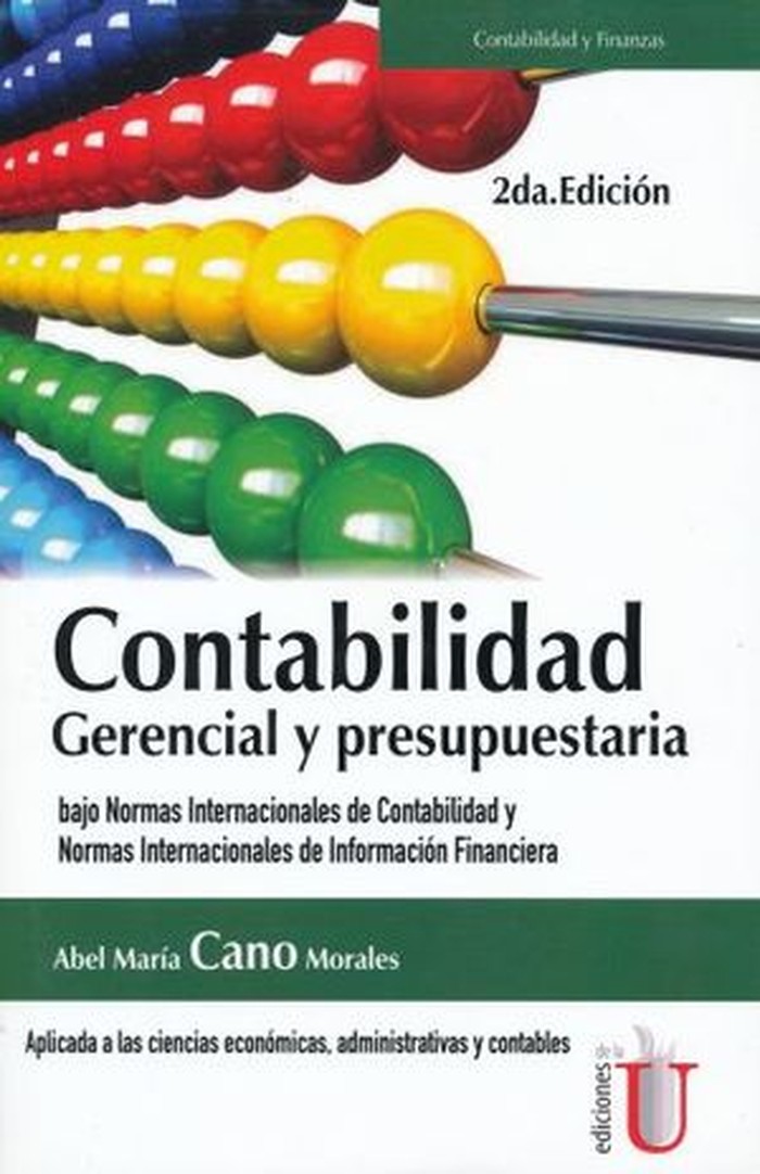 Contabilidad gerencial y presupuestaria bajo normas interna