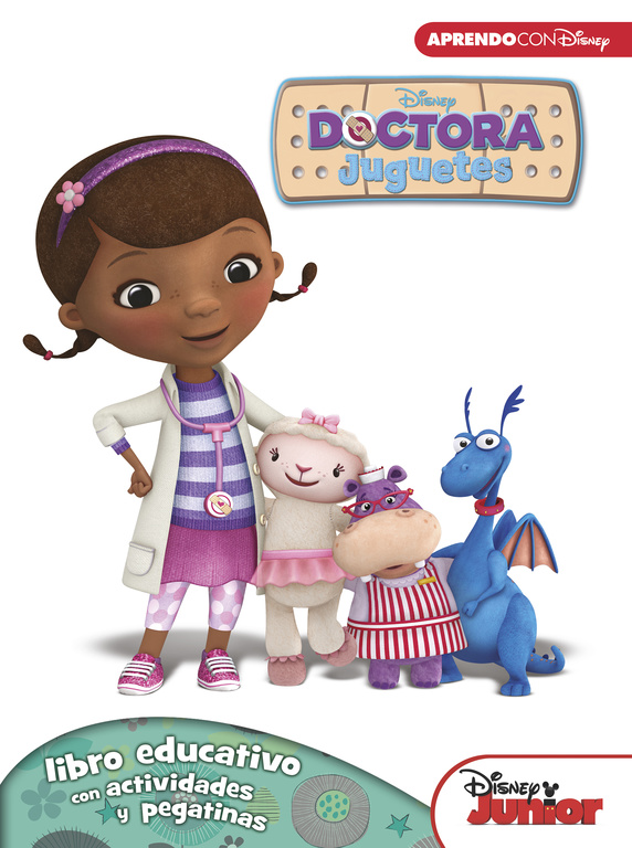 Doctora Juguetes. Libro educativo con actividades y pegatinas (Disney. Actividades)