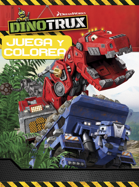 Juega y colorea (Dinotrux. Actividades)