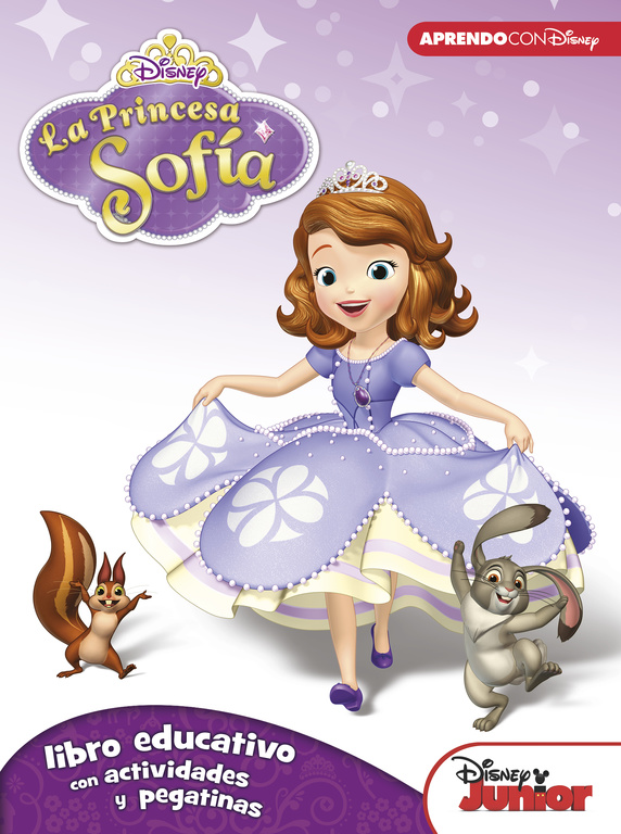 La Princesa Sofía. Libro educativo con actividades y pegatinas (Disney. Actividades)