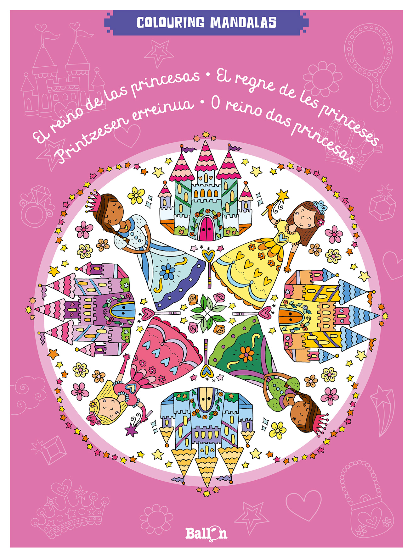 Colouring Mandalas - El reino de las princesas