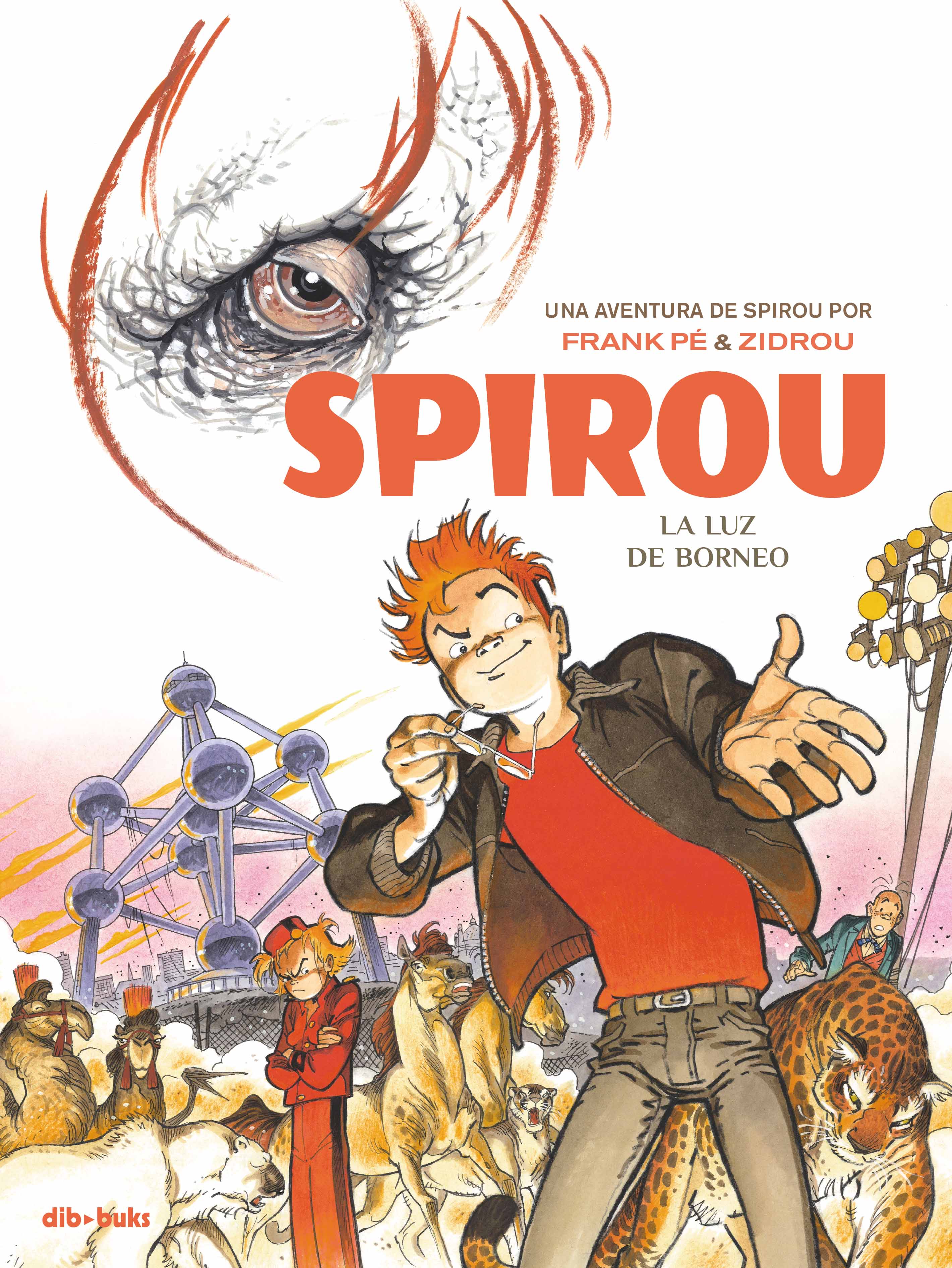 Una aventura de Spirou por Frank Pé & Zidrou. La luz de Borneo.