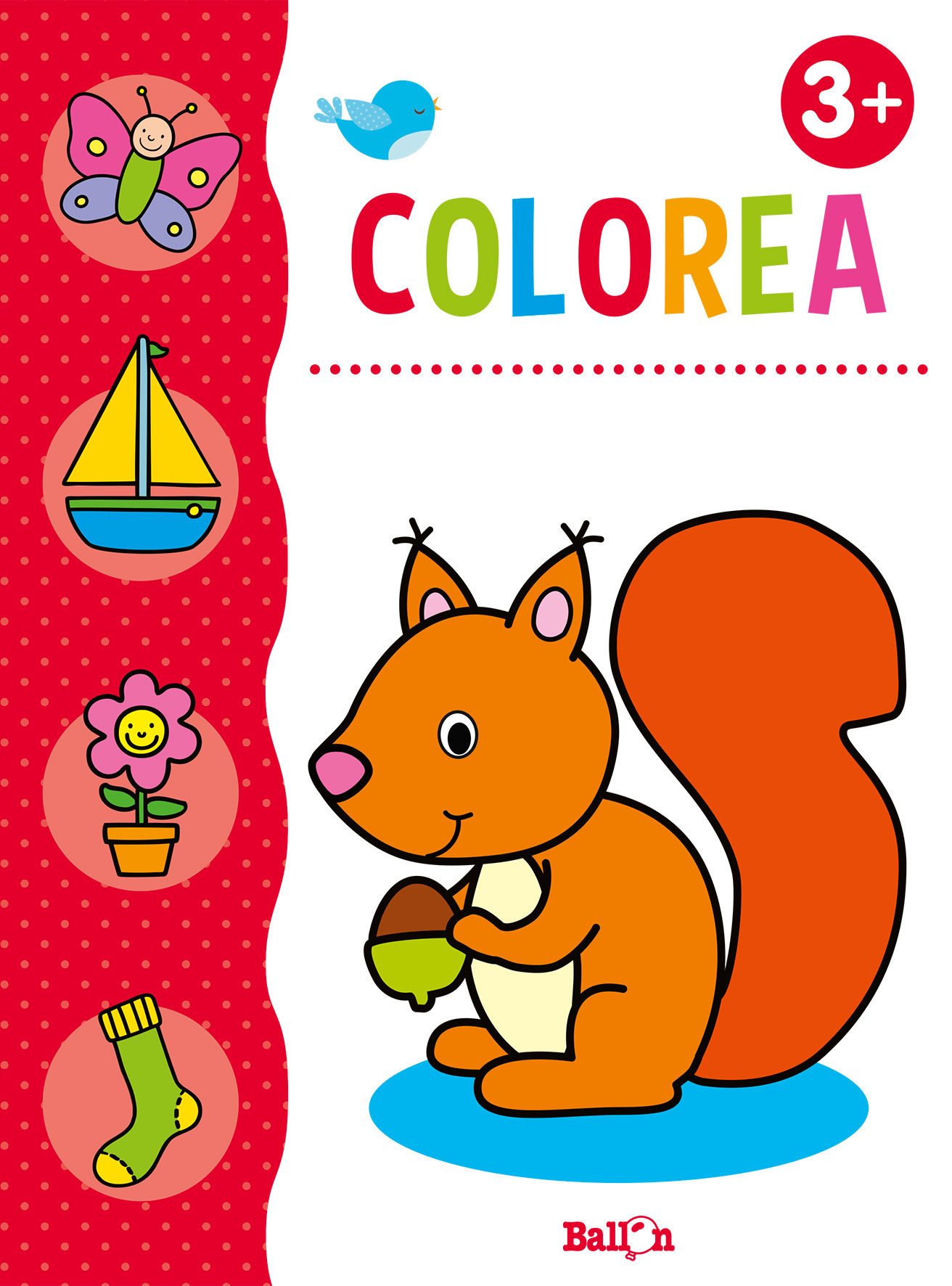 Colorea + lápices de colores +3