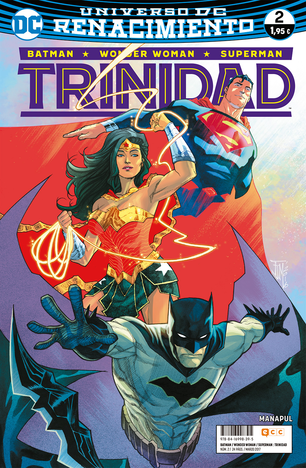 Batman/Superman/Wonder Woman: Trinidad núm. 02 (Renacimiento)