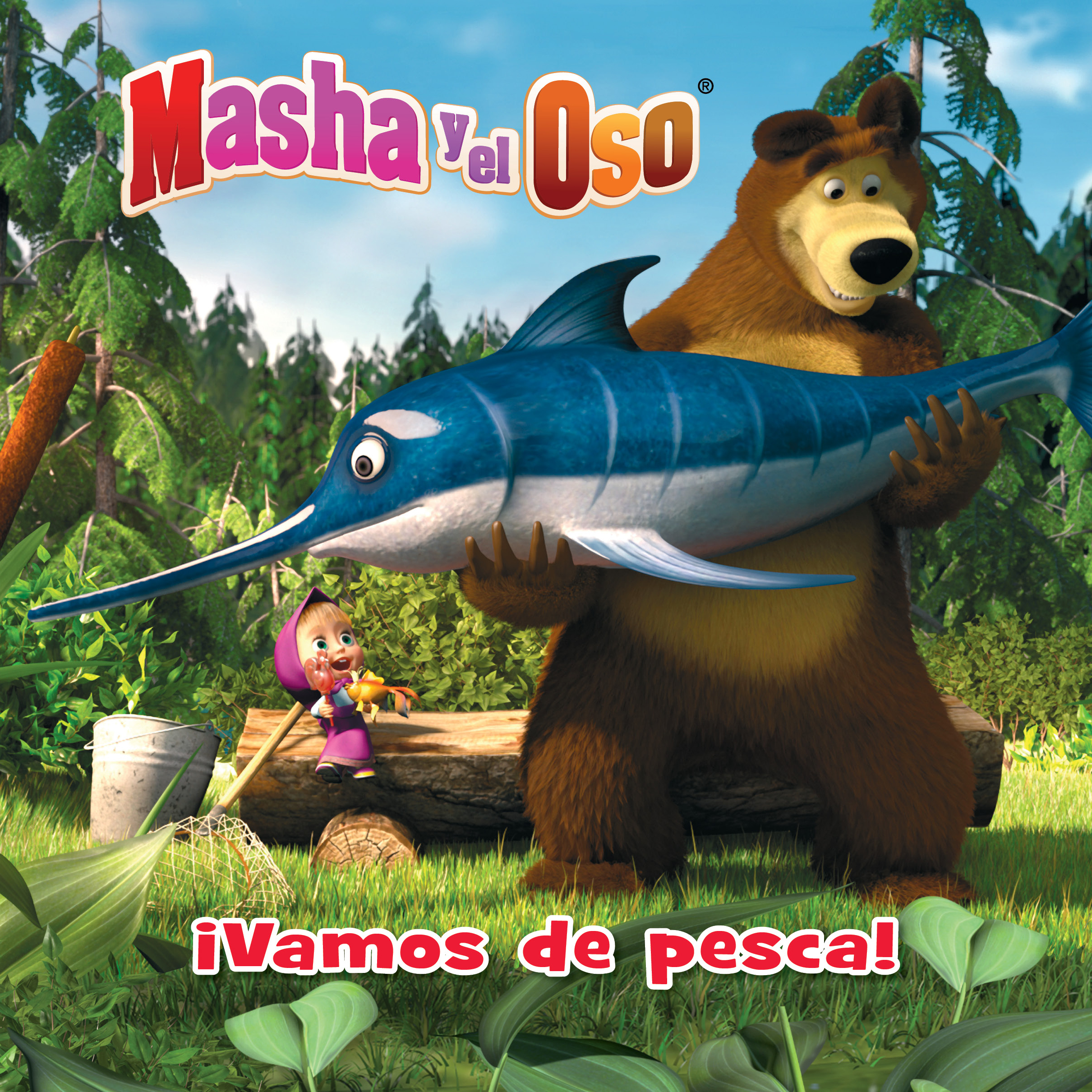 Masha y el Oso. ¡Vamos de pesca!