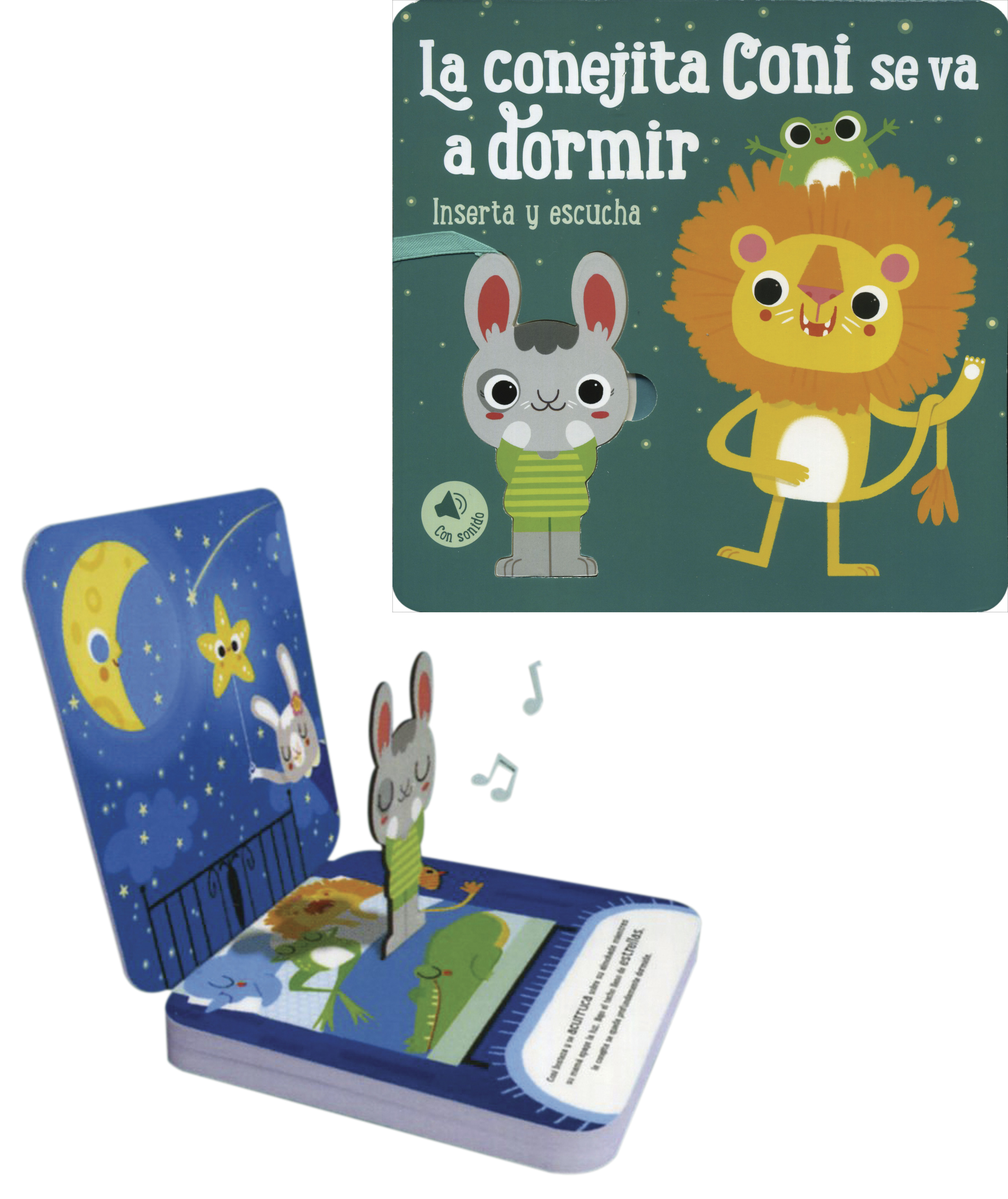 Inserta Y Escucha: La Conejita Coni Se Va A Dormir