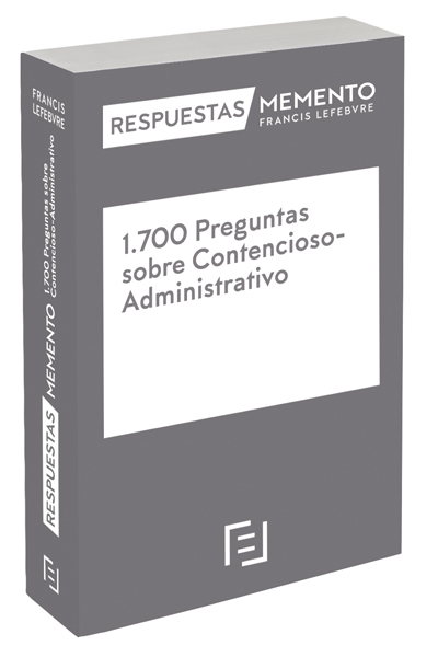 1.700 Preguntas sobre Contencioso-Administrativo