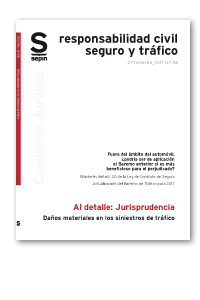 Daños materiales en los siniestros de tráfico