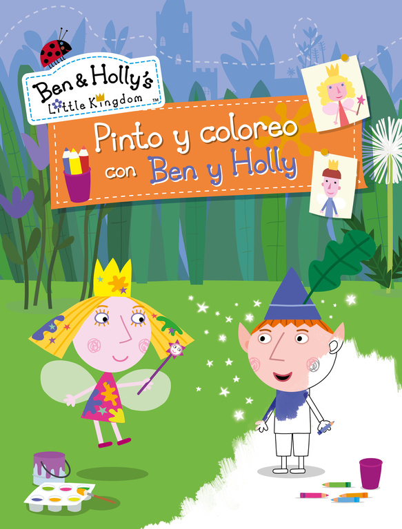Pinto y coloreo con Ben y Holly