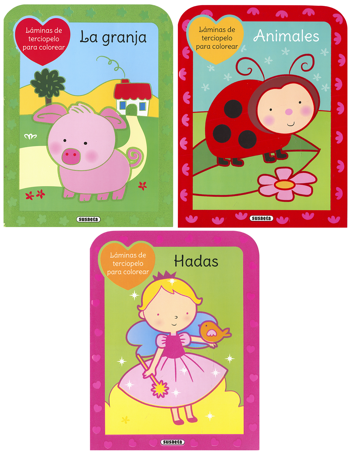 Láminas de terciopelo (3 títulos)