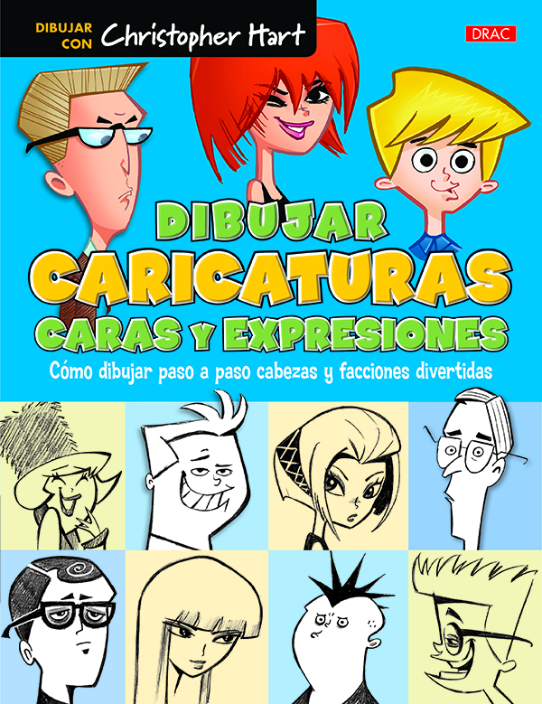 Dibujar caricaturas. Caras y expresiones