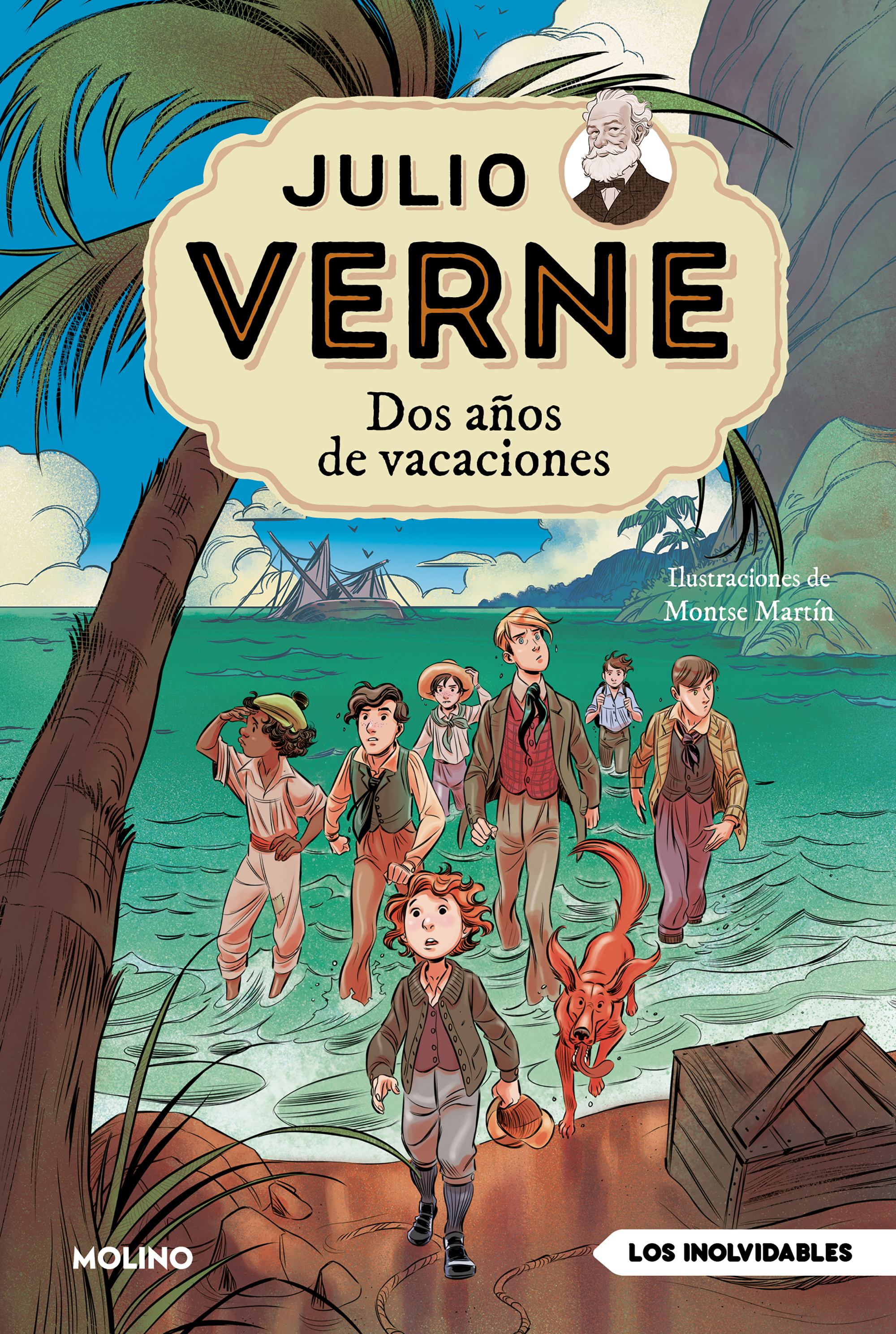 Julio Verne - Dos años de vacaciones (edición actualizada, ilustrada y adaptada)